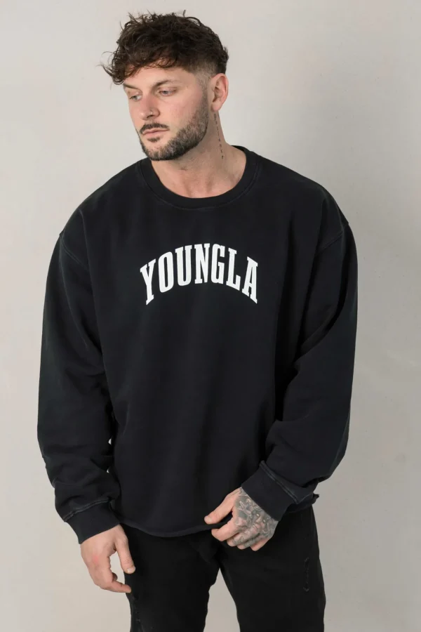 Youngla Shirts<826-Uni Crewneck