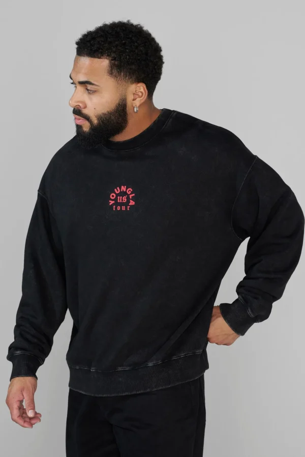 us_tour_crewnecks_3.webp Youngla Outerwear<565-Us Tour Crewnecks
