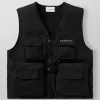 Youngla Outerwear<502-Utility Cargo Vest