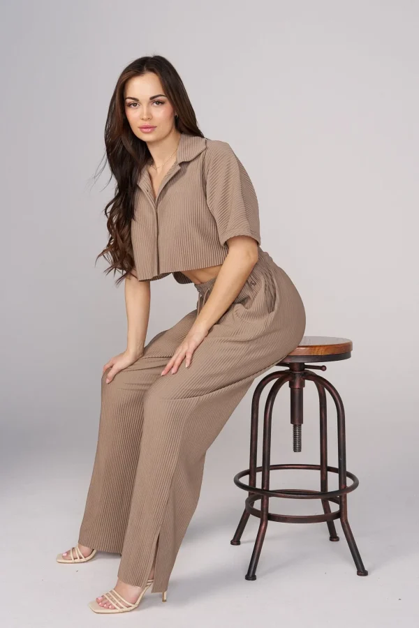 Youngla Tops<W444 Aria Pleated Top