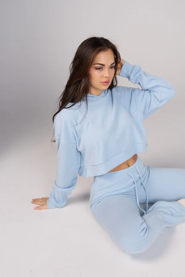 Youngla Outerwear<W545 Ava Crop Hoodie