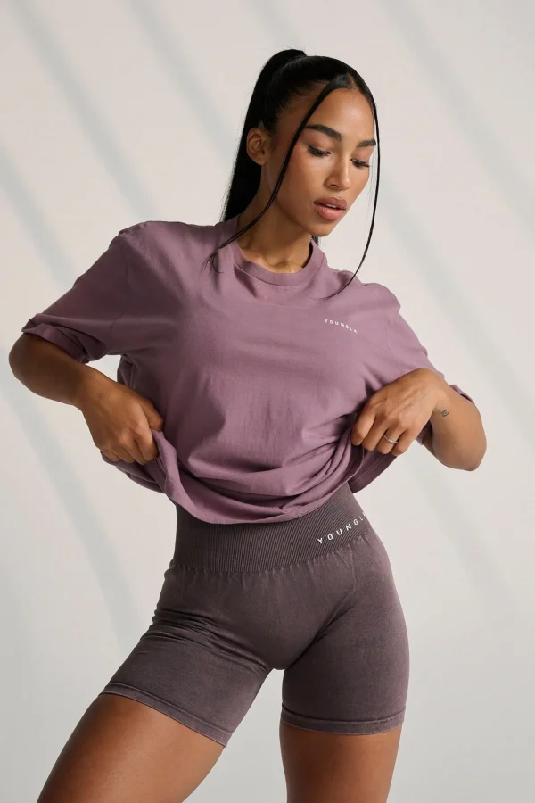 Youngla Tops<W424 Bloc Oversized Tee