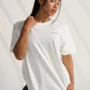 Youngla Tops<W424 Bloc Oversized Tee
