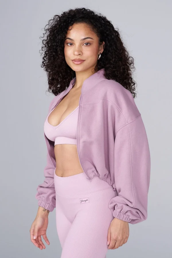 Youngla Outerwear<W544 Breeze Zip-Up