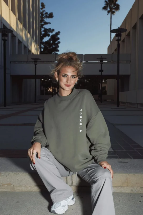 Youngla Outerwear<W539 Eternal Crewneck