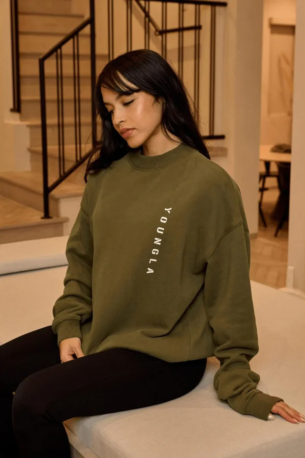 Youngla Outerwear<W539 Eternal Crewneck