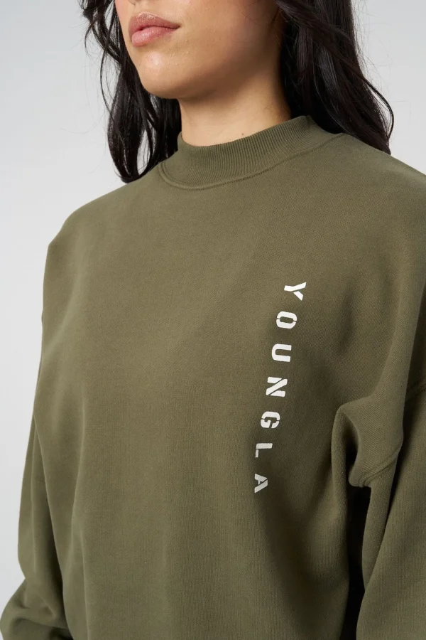 Youngla Outerwear<W539 Eternal Crewneck