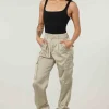 Youngla Joggers & Pants<W217 Gloria Satin Cargo