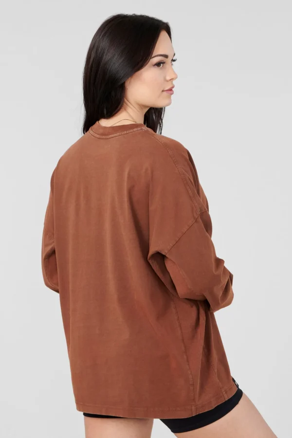 Youngla Tops<W416 Retro Long Sleeve Fall 23