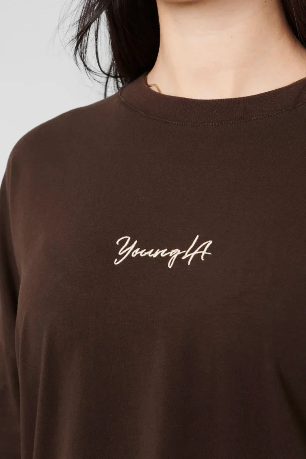 Youngla Tops<W416 Retro Long Sleeve Fall 23