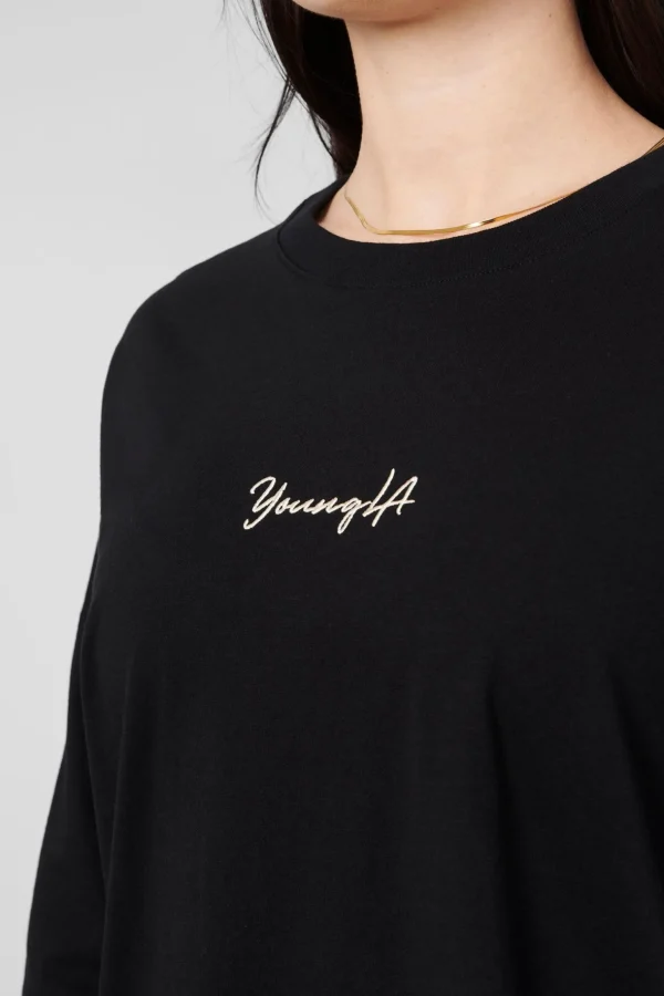 Youngla Tops<W416 Retro Long Sleeve Fall 23