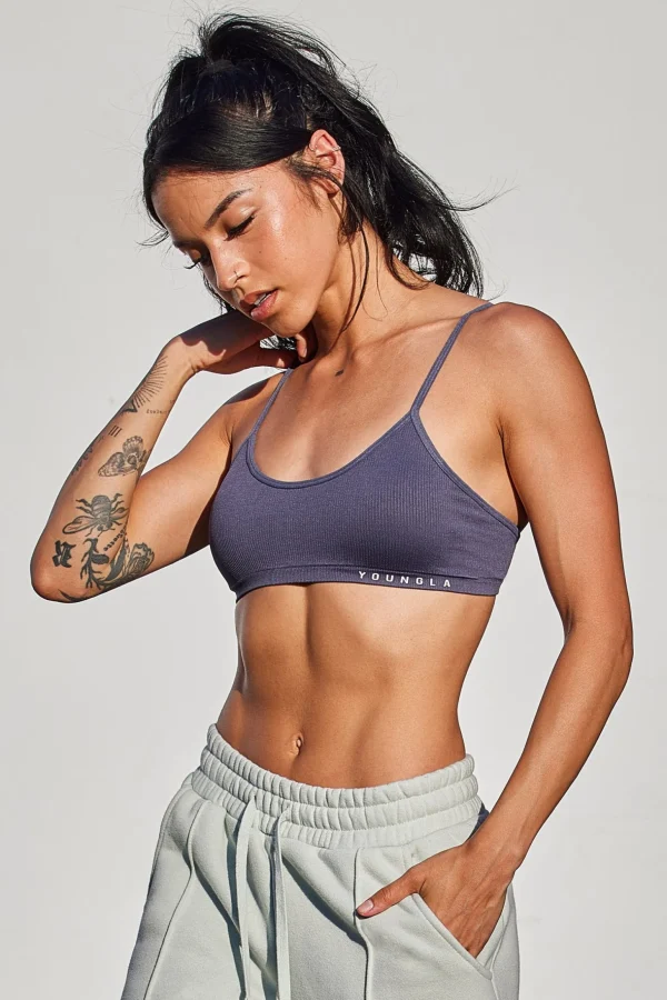 Youngla Bras<W316 Ribbed Sports Bra