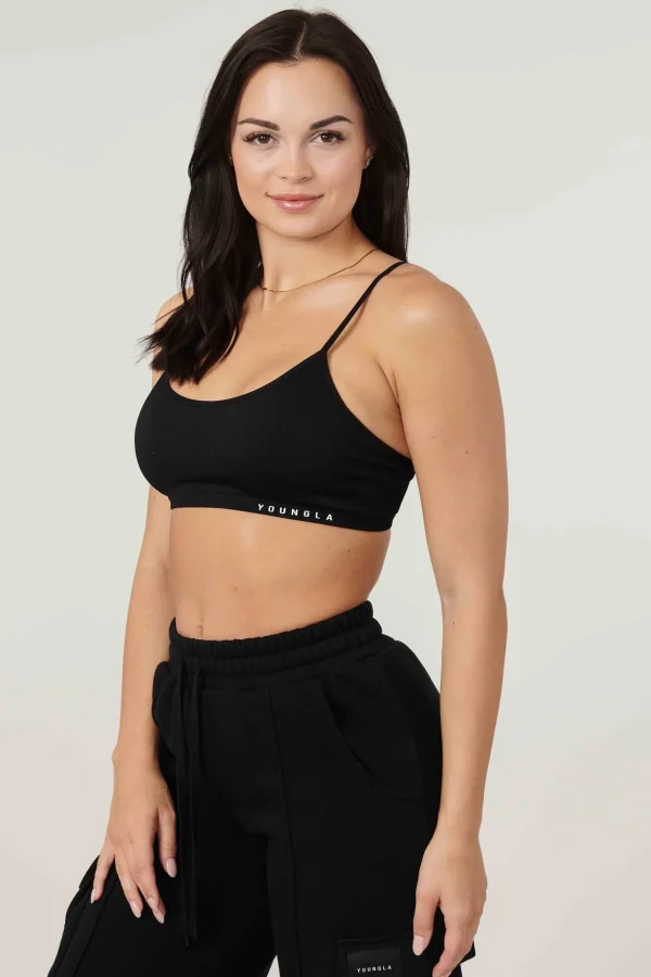 Youngla Bras<W316 Ribbed Sports Bra