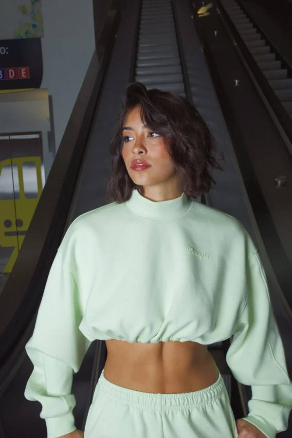 Youngla Outerwear<W540 Scuba Crop