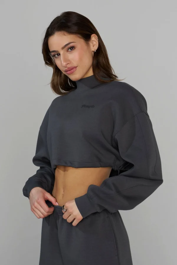 Youngla Outerwear<W540 Scuba Crop