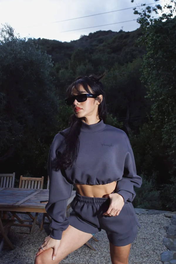 Youngla Outerwear<W540 Scuba Crop