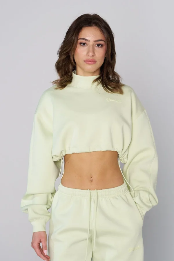 Youngla Outerwear<W540 Scuba Crop
