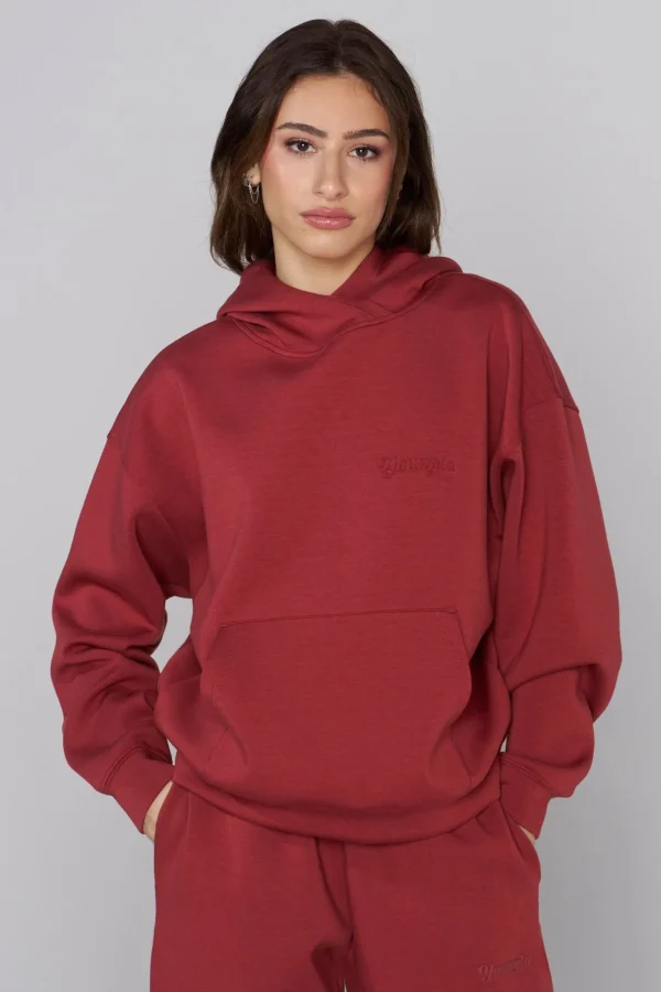 Youngla Outerwear<W534 Scuba Hoodie