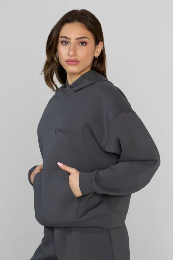 Youngla Outerwear<W534 Scuba Hoodie