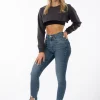 Youngla Outerwear<W501 Super Crop Sweater