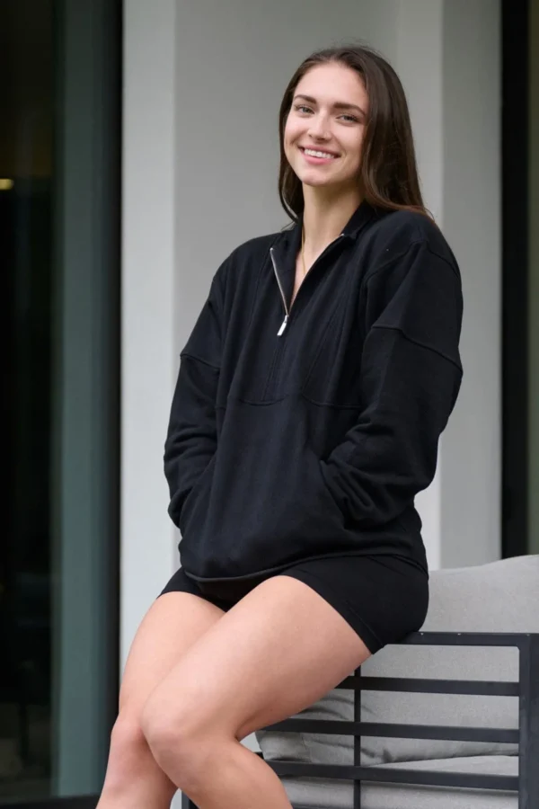 w_throwback_pullover_1.webp Youngla Outerwear<W504 Throwback Pullover