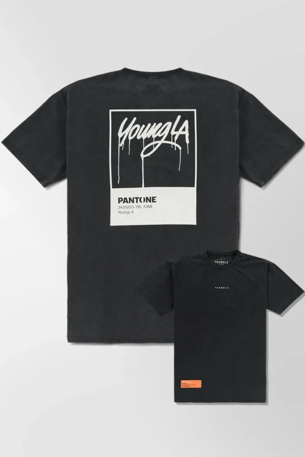 Youngla Shirts<449 Washed Drip Tees