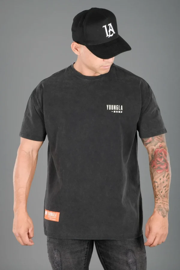 Youngla Shirts<449 Washed Drip Tees