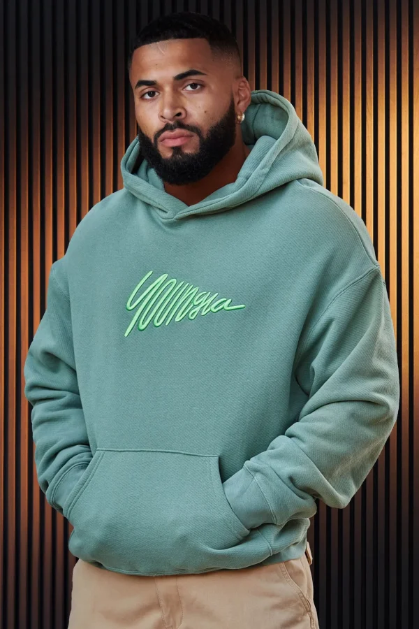 Youngla Outerwear<510-Wavy Hoodies