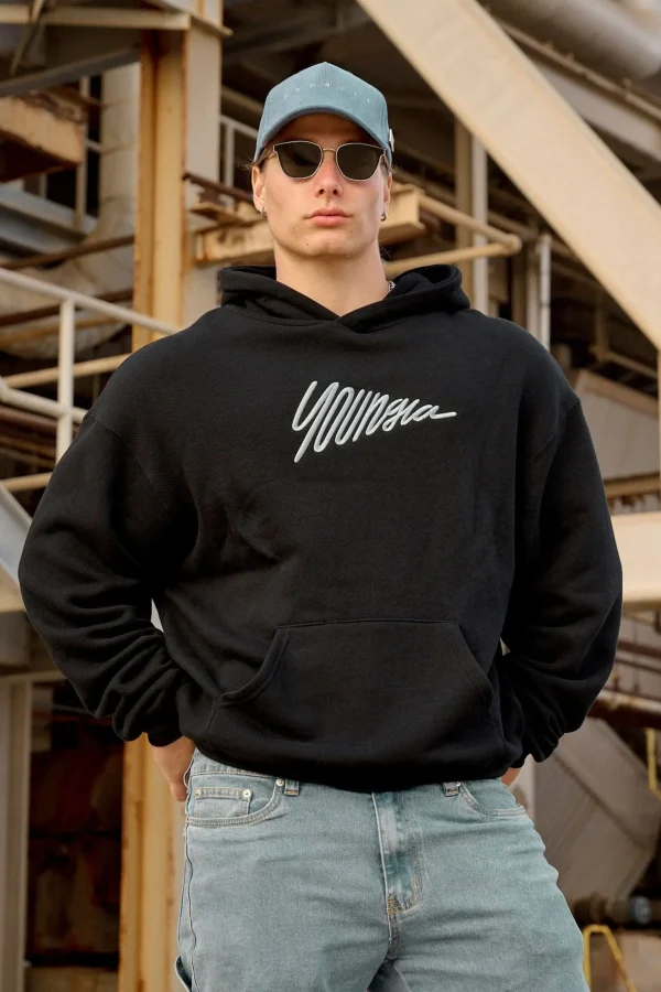 Youngla Outerwear<510-Wavy Hoodies