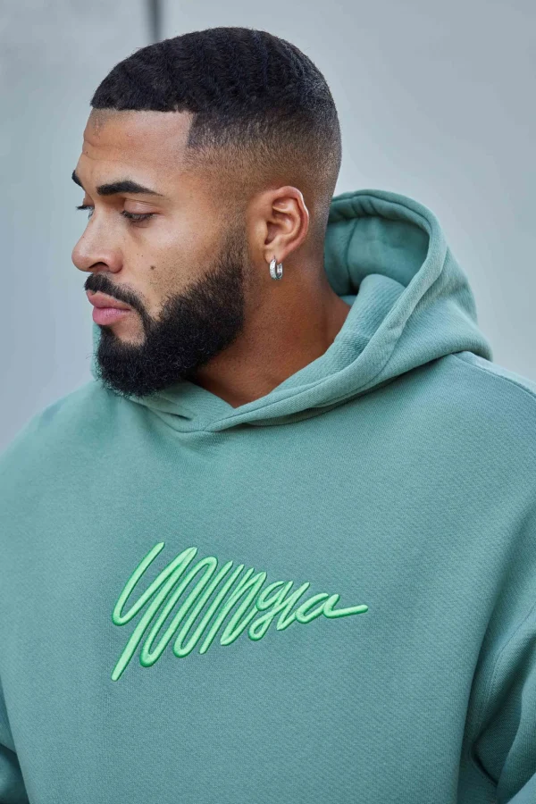 Youngla Outerwear<510-Wavy Hoodies