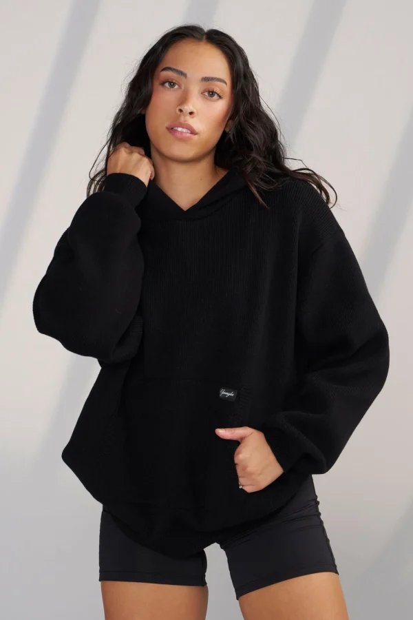 Youngla Outerwear<W514-Bella Sweater Hoodie