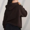 Youngla Outerwear<W514-Bella Sweater Hoodie