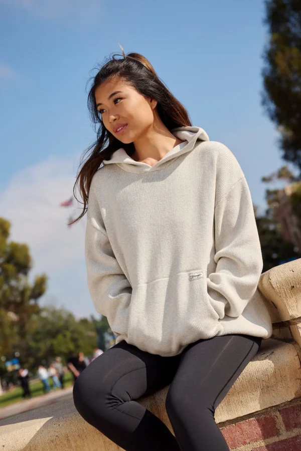 Youngla Outerwear<W514-Bella Sweater Hoodie