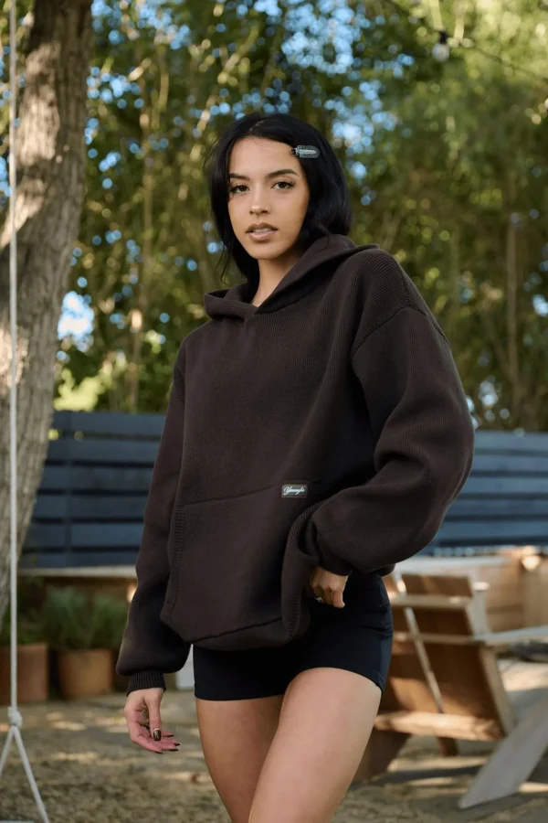 Youngla Outerwear<W514-Bella Sweater Hoodie