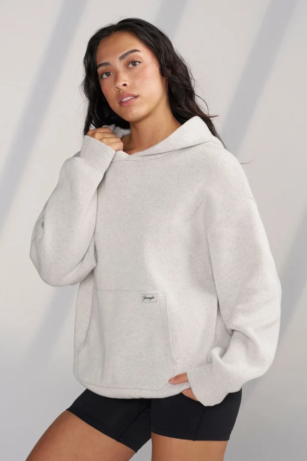 Youngla Outerwear<W514-Bella Sweater Hoodie