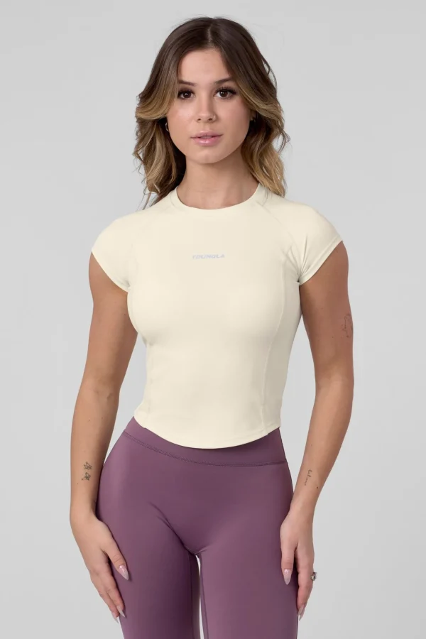 wcompression_cap_sleeve_t_7.webp Youngla Tops<W439-Compression Cap Sleeve Tee