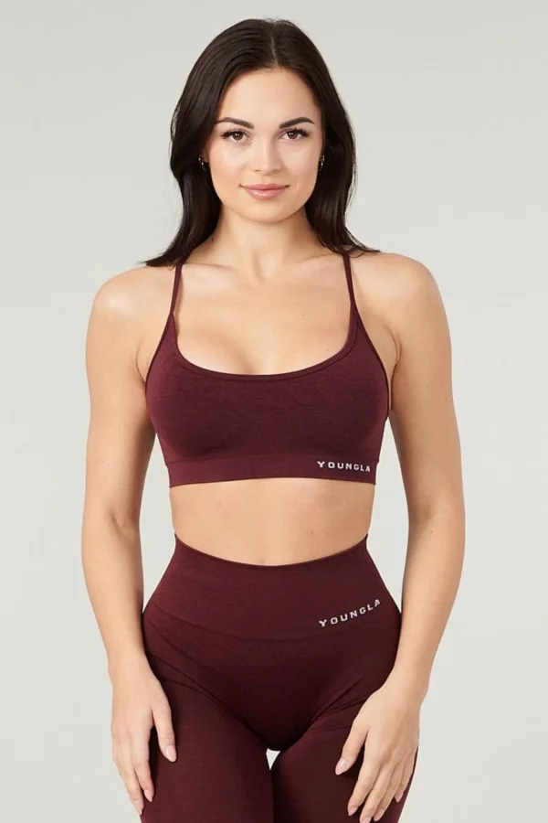 Youngla Bras<W329-Core Seamless Scoop Neck Bra