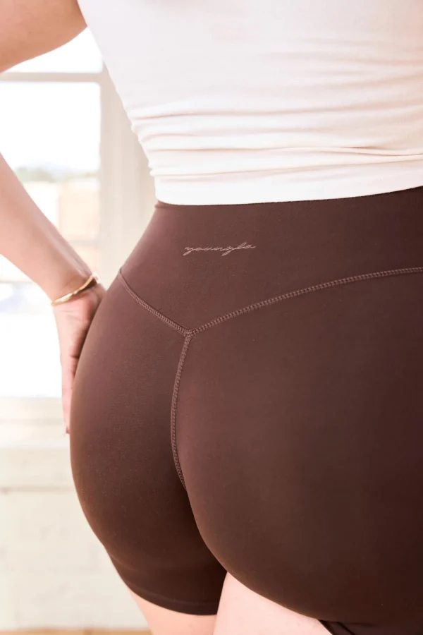 Youngla Shorts<W121-Curve Biker Shorts