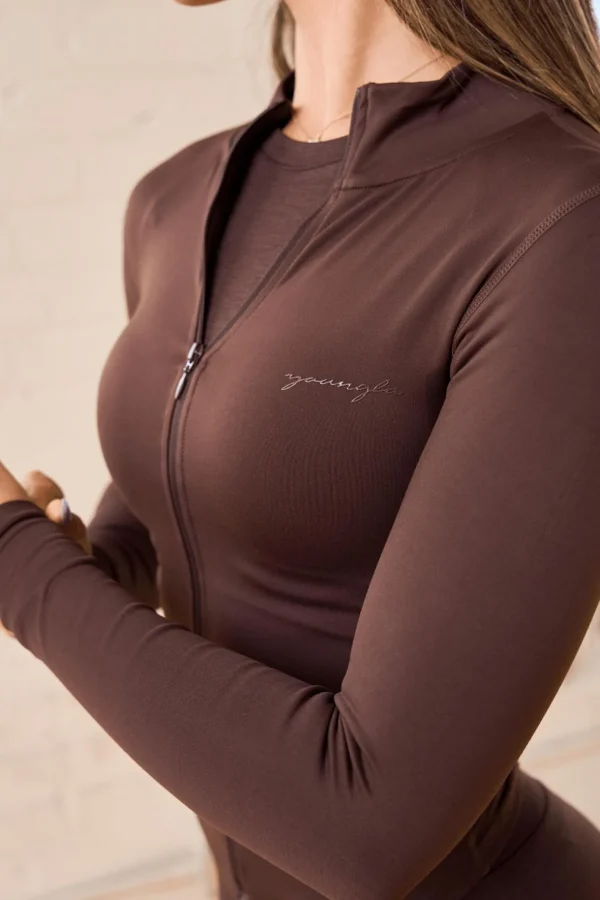 Youngla Outerwear<W517-Curve Bodycon Jacket