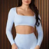 Youngla Bras<W336-Curve Long Sleeve Sports Bra
