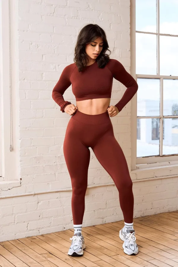 Youngla Leggings<W233-Curve Seamless Legging