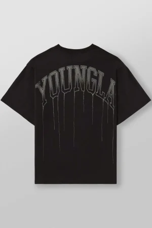 Youngla Shirts<W428-Drip Oversized Tee