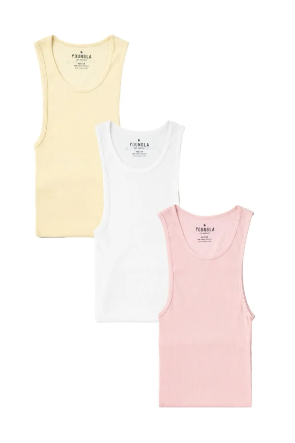 Youngla Tanks<340 Wife Lovers-3 Pack