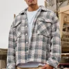 woven_flannel_jackets_1.webp Youngla Outerwear<519-Woven Flannel Jackets