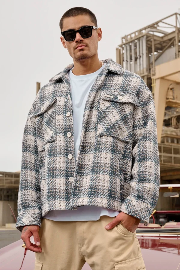 woven_flannel_jackets_1.webp Youngla Outerwear<519-Woven Flannel Jackets