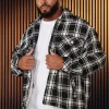 woven_flannel_jackets_4.webp Youngla Outerwear<519-Woven Flannel Jackets