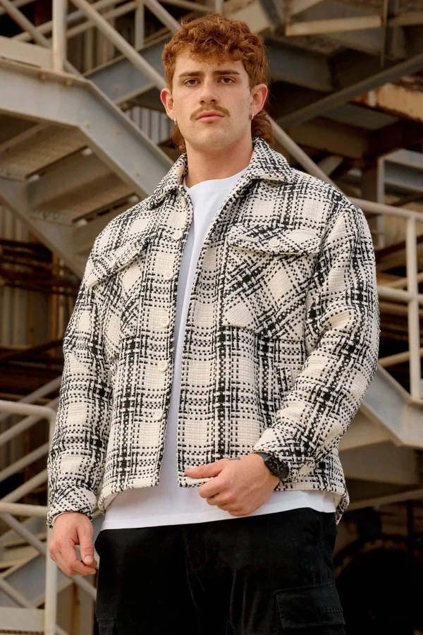 woven_flannel_jackets_5.webp Youngla Outerwear<519-Woven Flannel Jackets