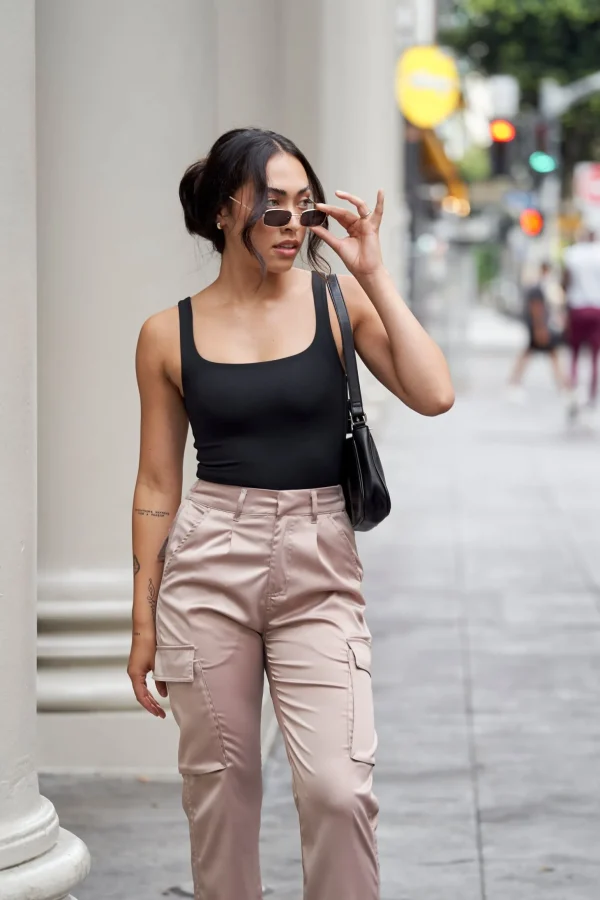 Youngla Tops<W307-Snatched Bodysuit