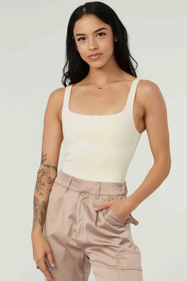 Youngla Tops<W307-Snatched Bodysuit