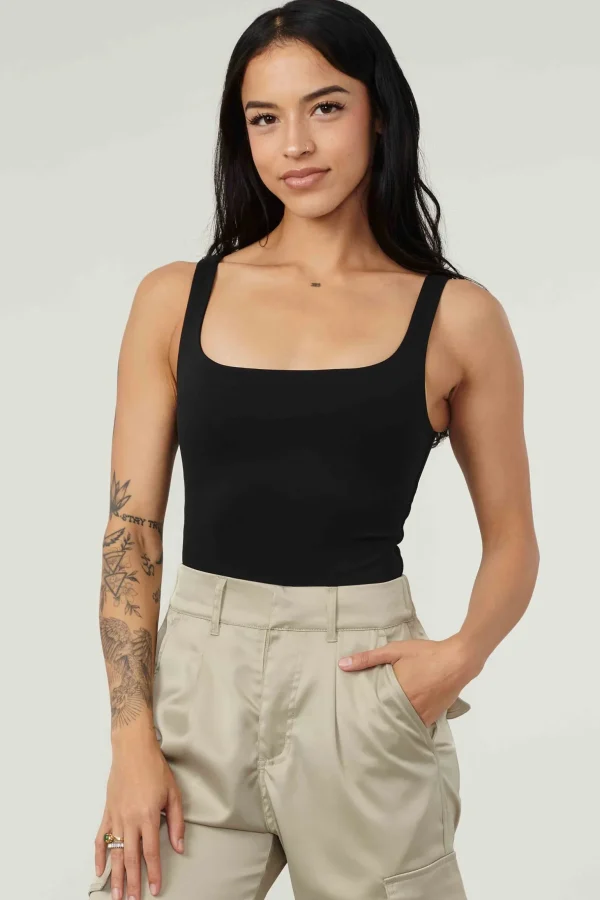 Youngla Tops<W307-Snatched Bodysuit